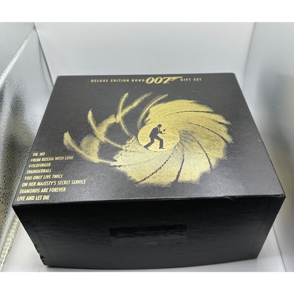 James Bond 007 VHS Deluxe Edition Gift Set  8 Classic Films  MGM/UA Gift Set NIB - Picture 8 of 8